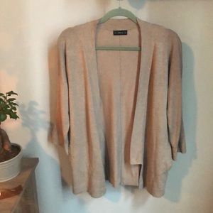 Small Camel-Colored Cardigan